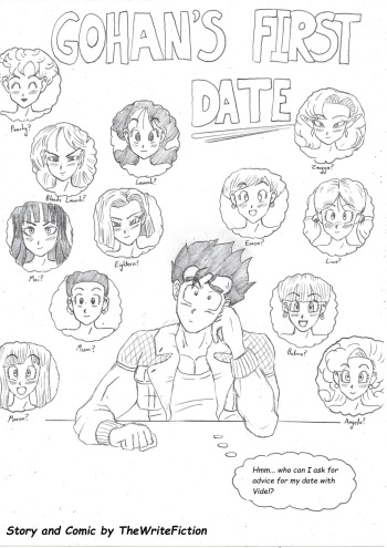 [TheWriteFiction] Gohan's First Date (Dragonball Z) [English] cover