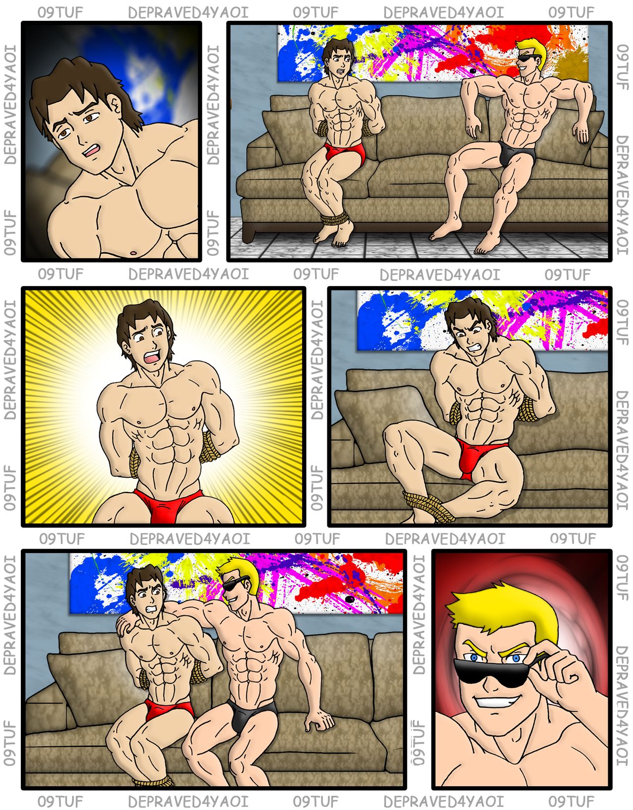 Scott and the Wrestling Promoter. page 10 full
