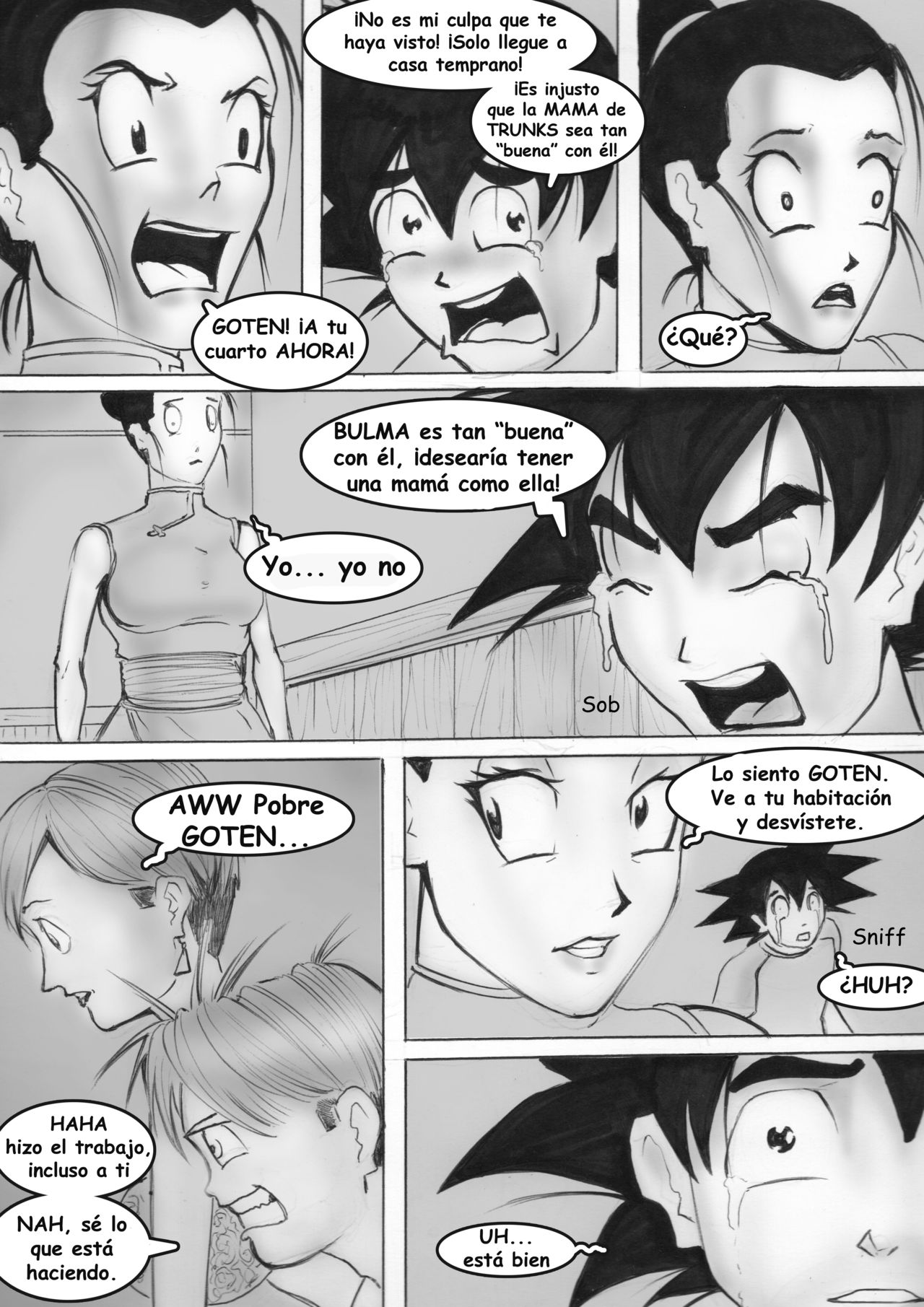 Dragon Moms X Chichi's decision - La decisión de CHICHI page 12 full