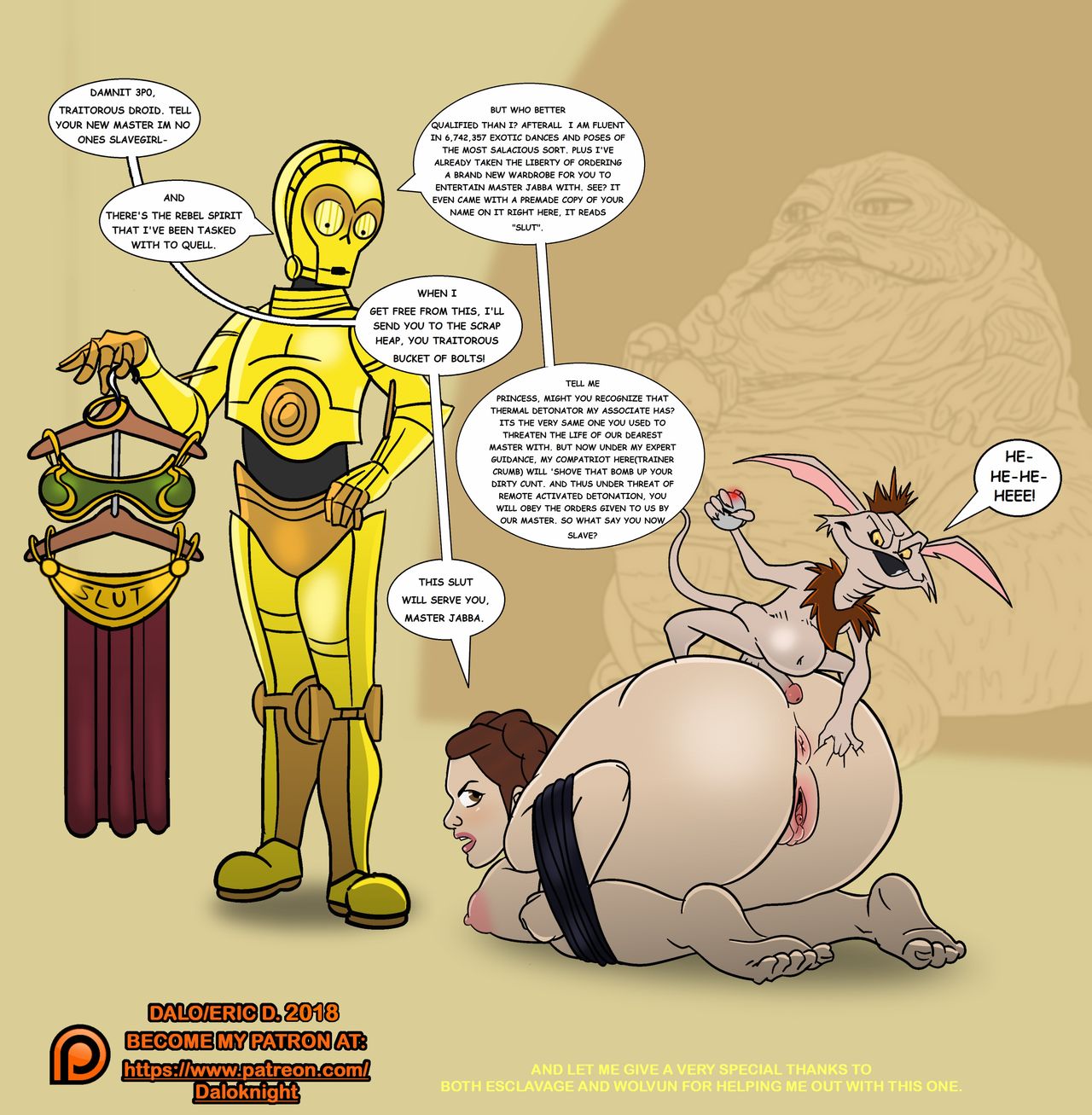 Star Wars Rebel Xxx - Star Wars What Ifs - Page 8 - Comic Porn XXX