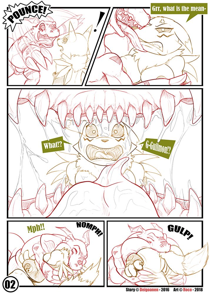 Guilmon's Kind of Three-Way page 2 full