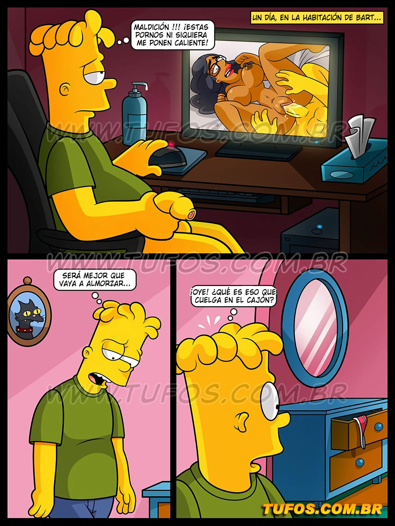 El Desfile de Bragas – Los Simpsons XXX page 2 full