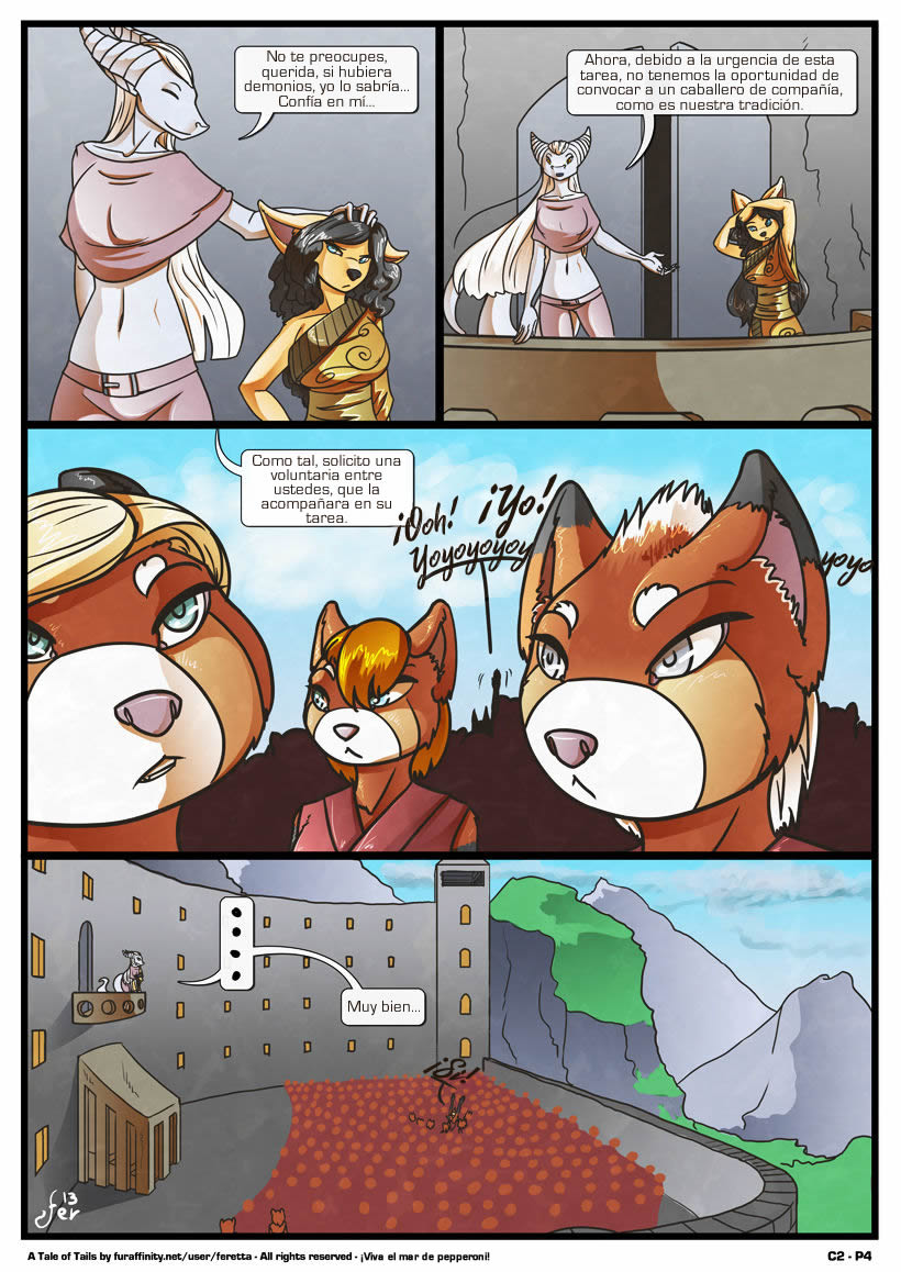 A Tale of Tails: Capitulos 2 Sueños Fugaces page 4 full