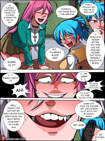 [Lsd27] Rosario + Vampire Parody comic cover