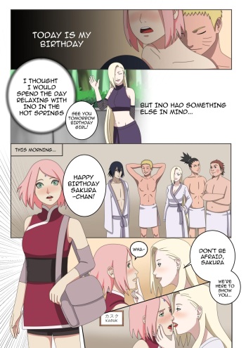 [Usagidraws] Sakura's Birthday (Naruto) cover