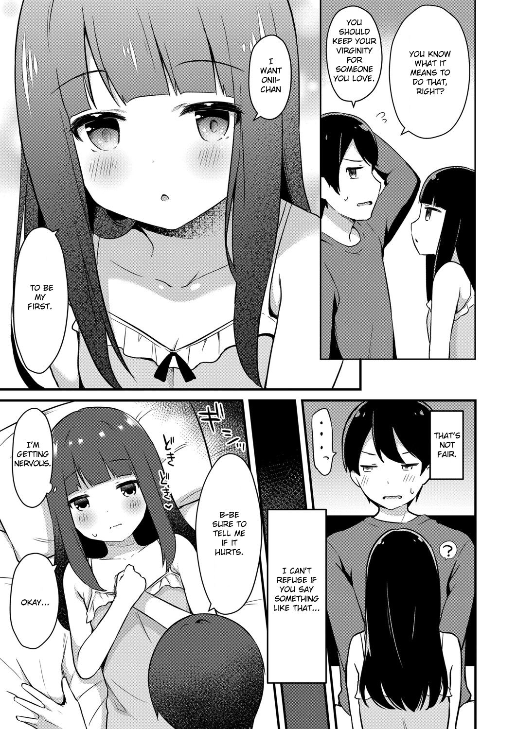 Yuuwaku・Imouto #2 Onii-chan wa seishori gakari | Little Sister Temptation #2 Onii-chan is in Charge of My Libido Management page 11 full