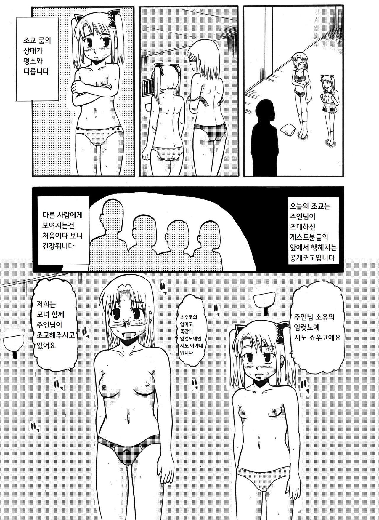 Okaa-san to Issho Shibano Hahako no Choukyou Sono 2 | 엄마와 함께 시노 모녀의 조교 2 page 12 full