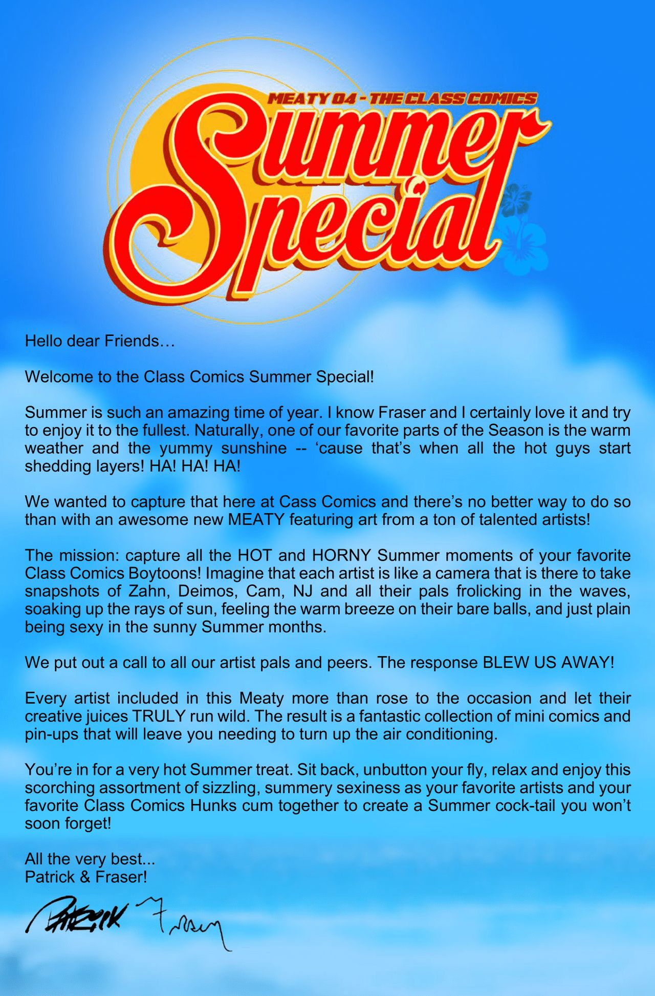 Meaty 4 - The Class Comics Summer Special page 3 full