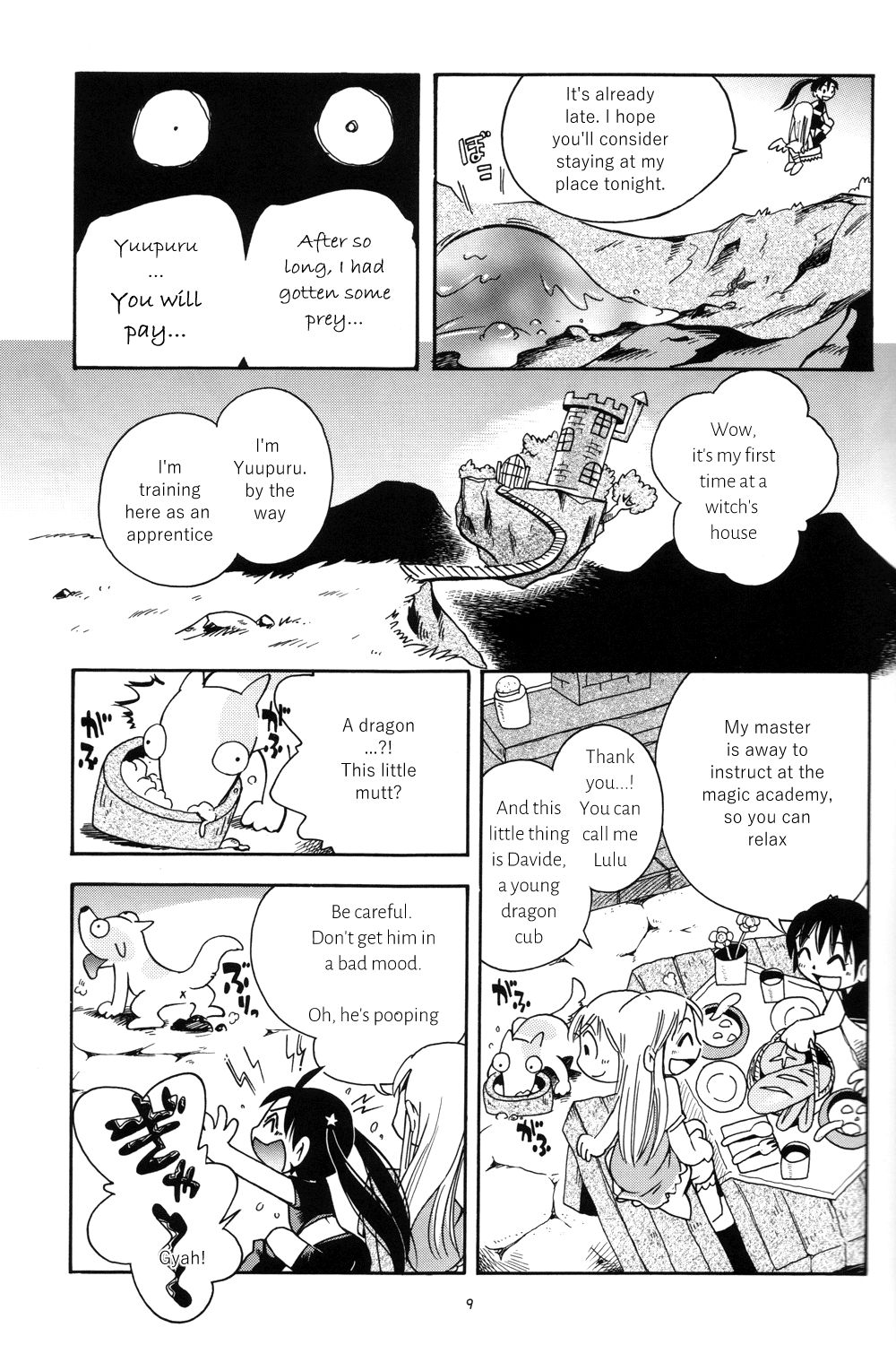 Puchi Majo Yuupuru-chan page 9 full