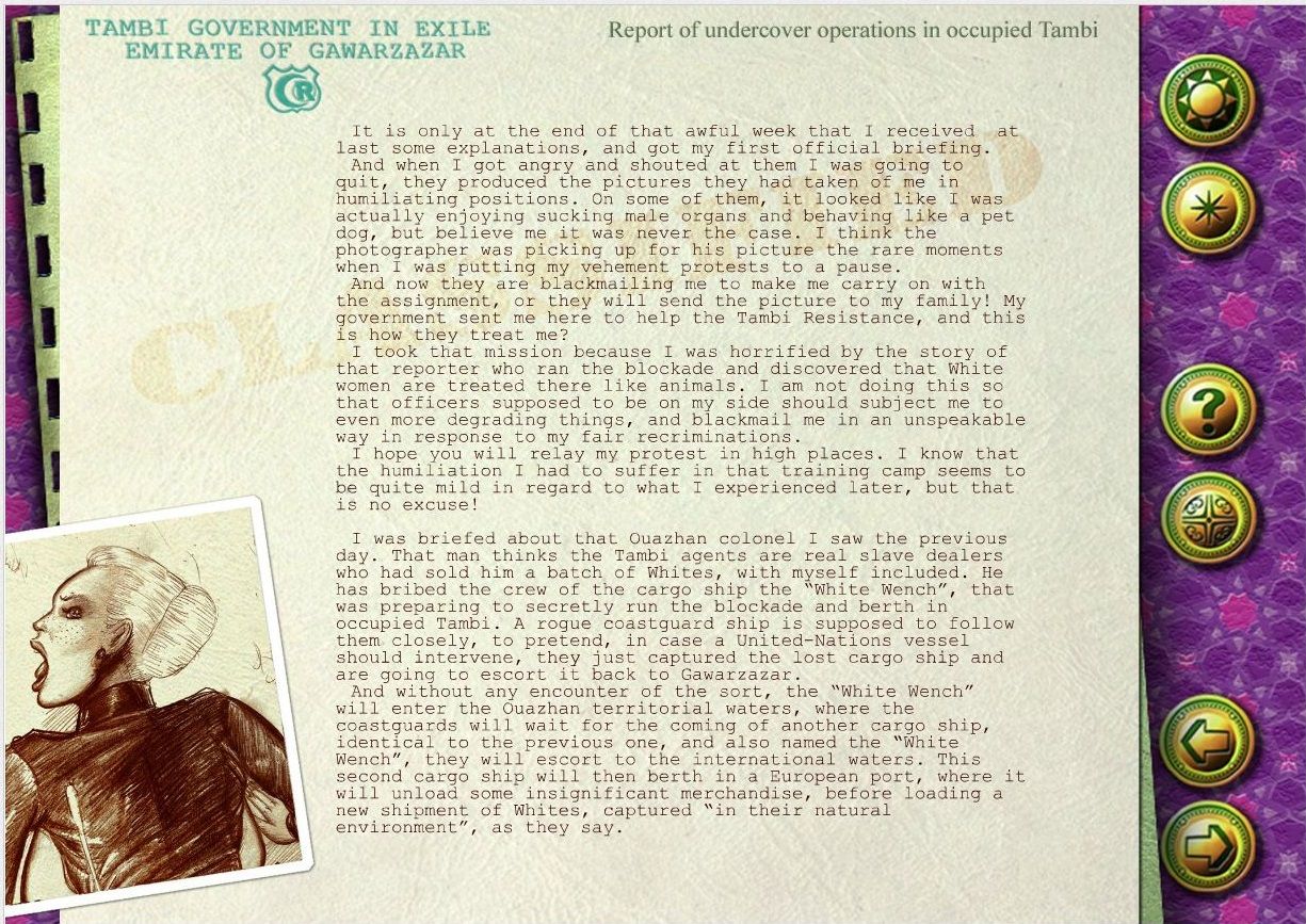 Undercover Agent on the Route of the Slaves page 6 full