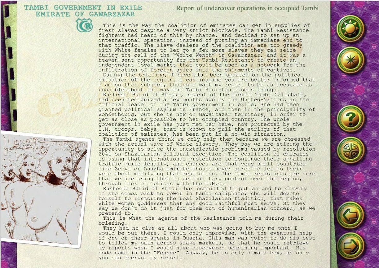 Undercover Agent on the Route of the Slaves page 7 full