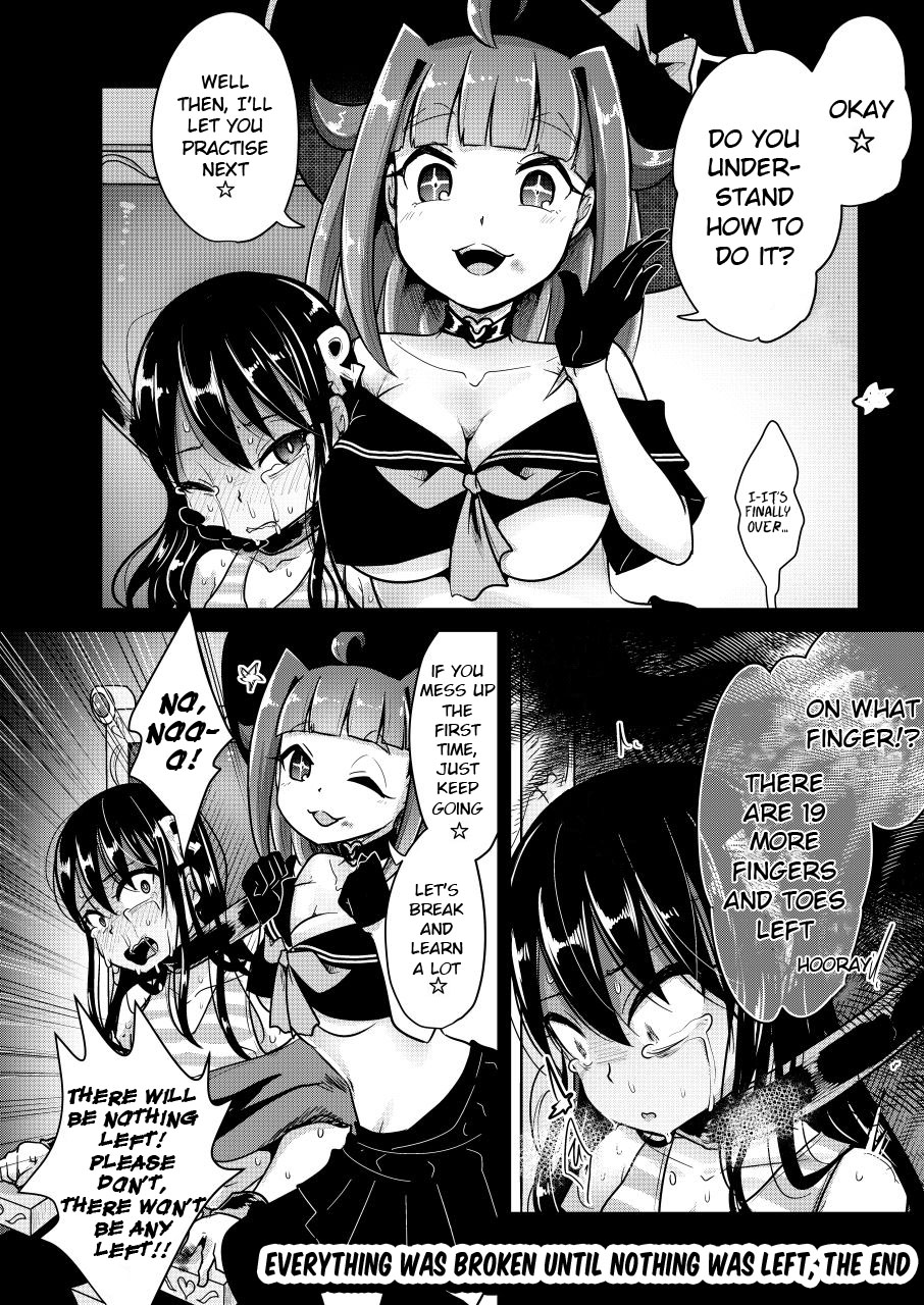 Ryona zukan ~ yubi seme gankyuu seme ~ page 12 full