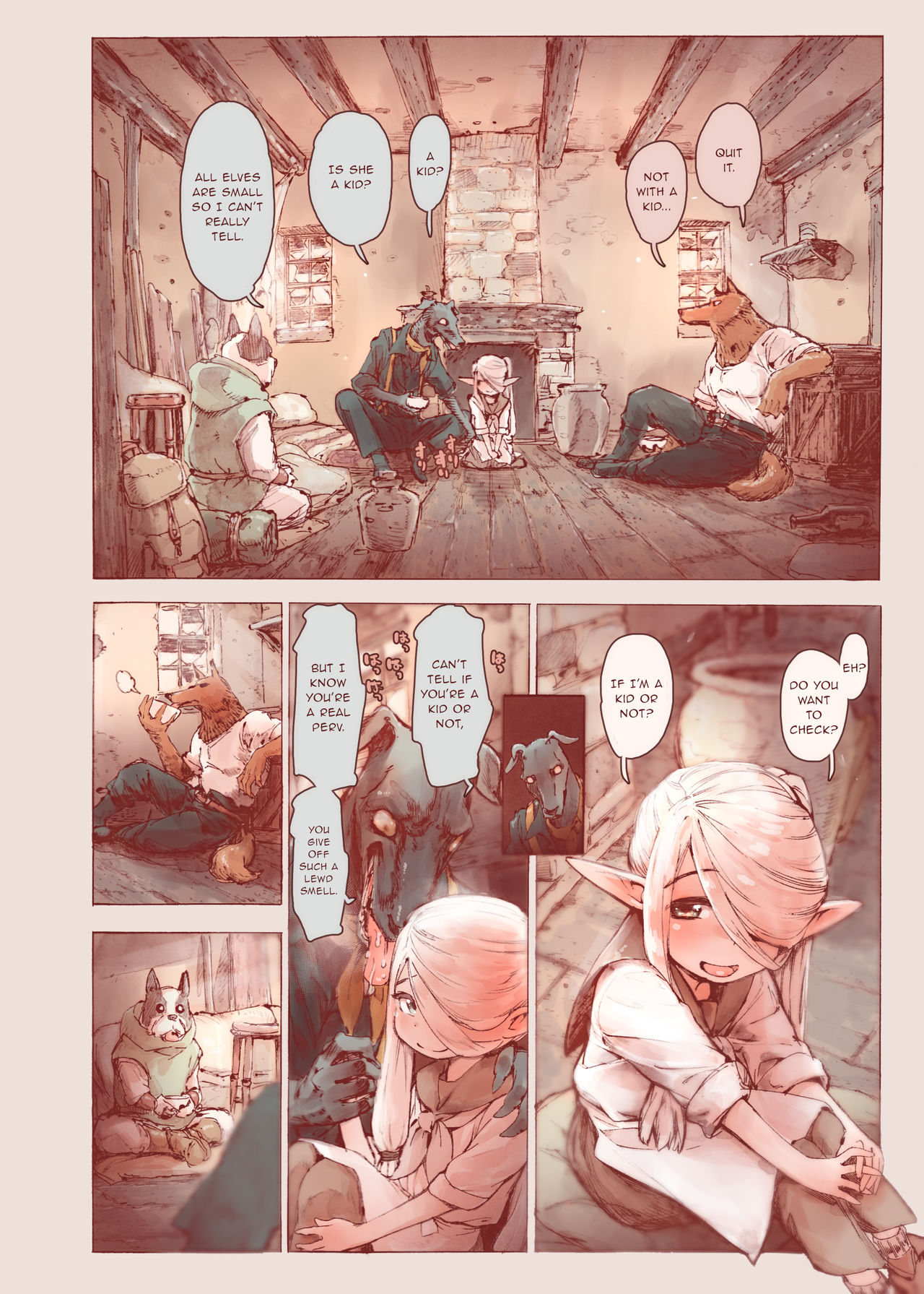 Chiisana Elf to Yaban na Juujin page 12 full