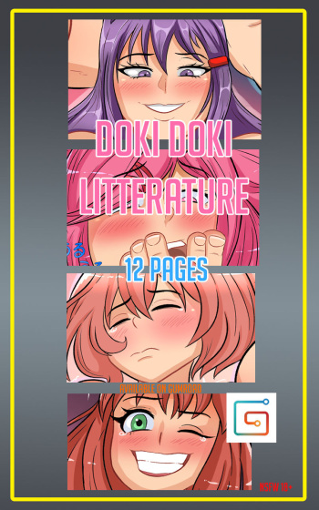 [ArtofAdam]  Doki Doki Litterature cover
