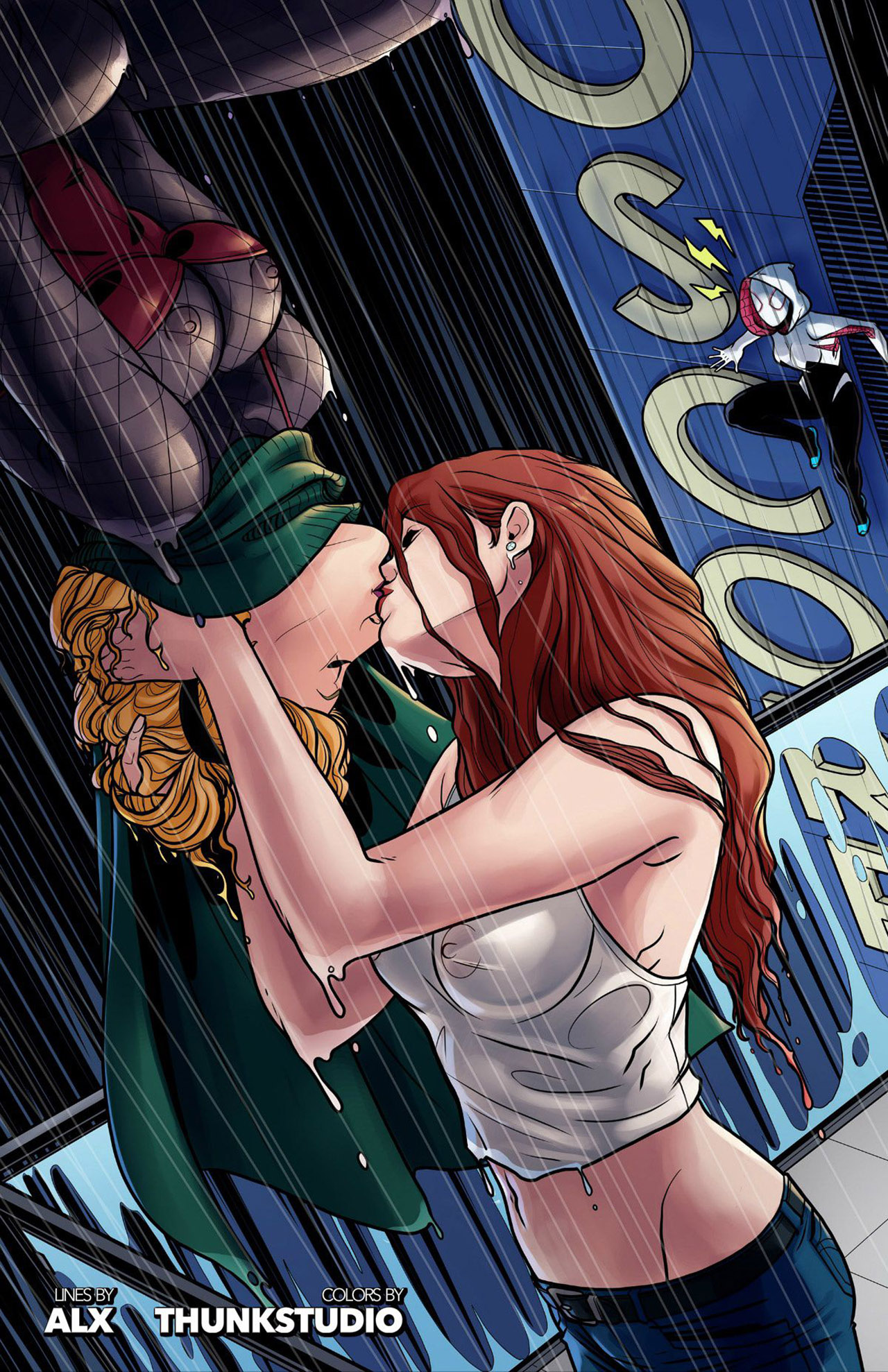 Ghost Spider VS. Green Goblin page 11 full