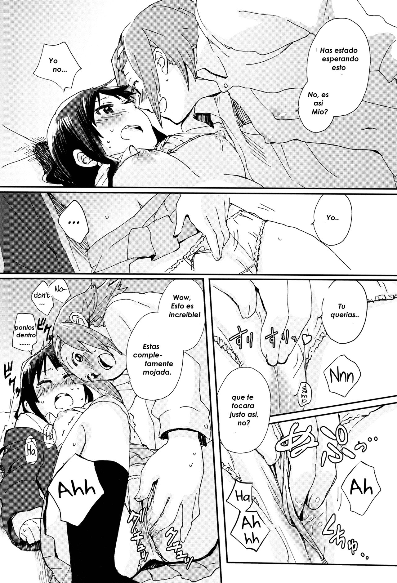 Watashi to kanojo to Kimi Test | Exámenes Finales con Ritsu y Mio page 11 full