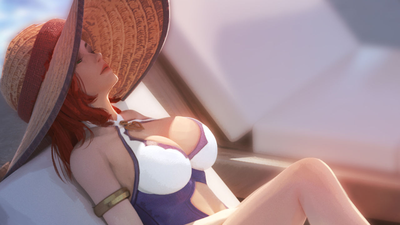Pool Party Volume 1 - Miss Fortune Textless page 5 full