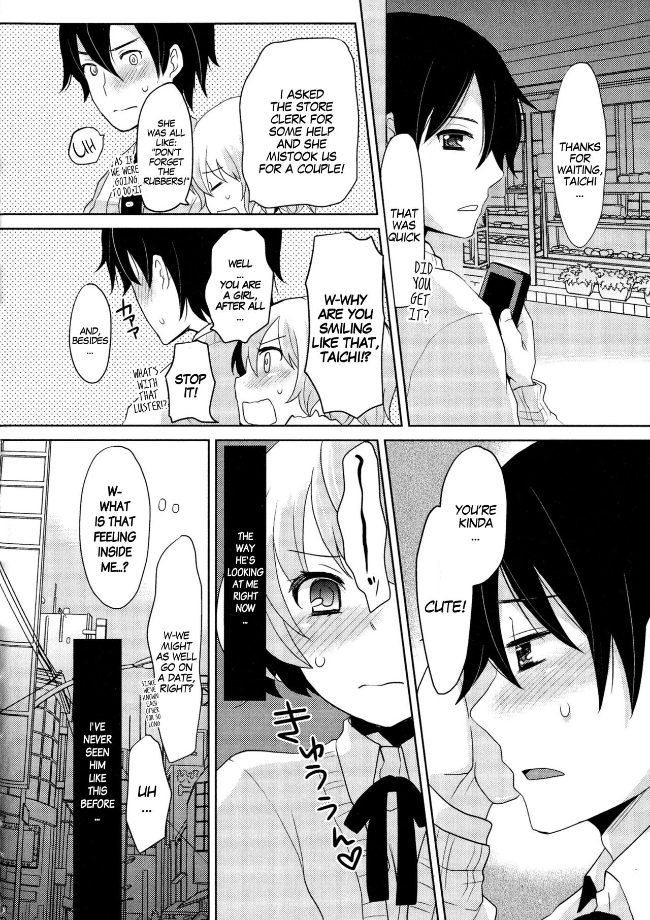 Otomegokoro to Shinyuu to | Dear Friend And The Maiden's Heart page 6 full