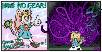 [Fourball] Cream the Magical Girl Saves the Day? cover
