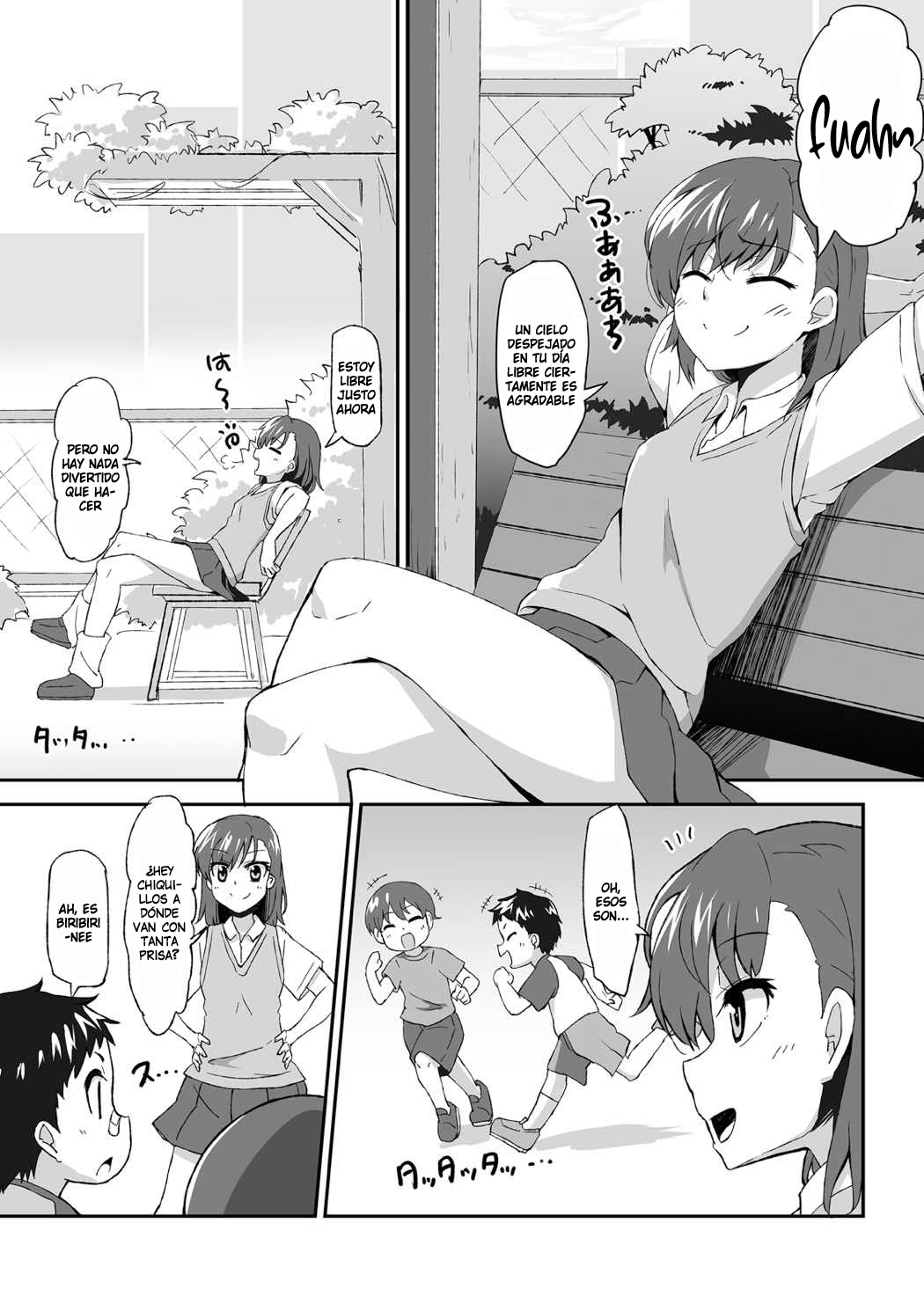 Mikoto Onee-chan no Kodomo Panic | Pánico Infantil de Mikoto onee-chan page 3 full