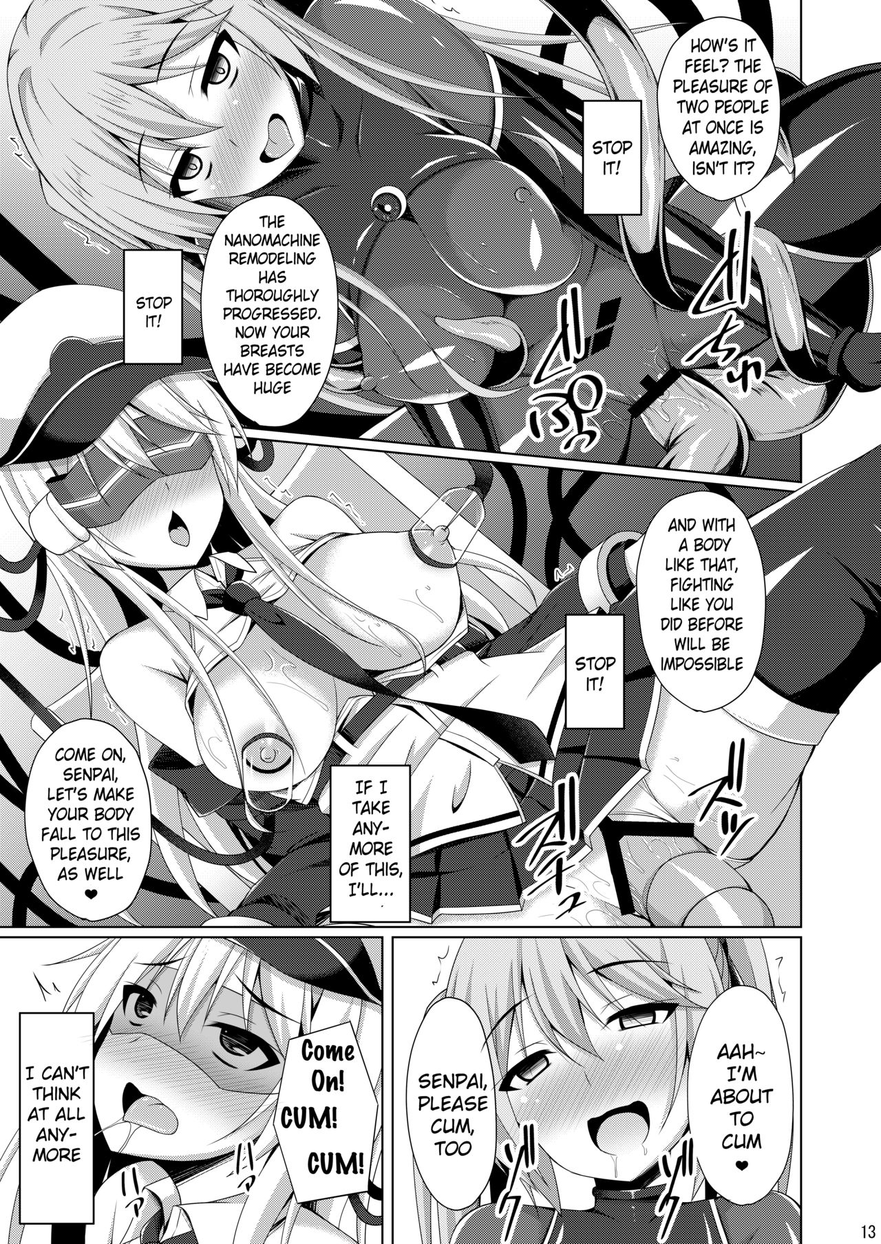 Jiyuu no Tsubasa wa Kairaku ni Ochiru - The Wings of Freedom Fall to Pleasure - page 12 full