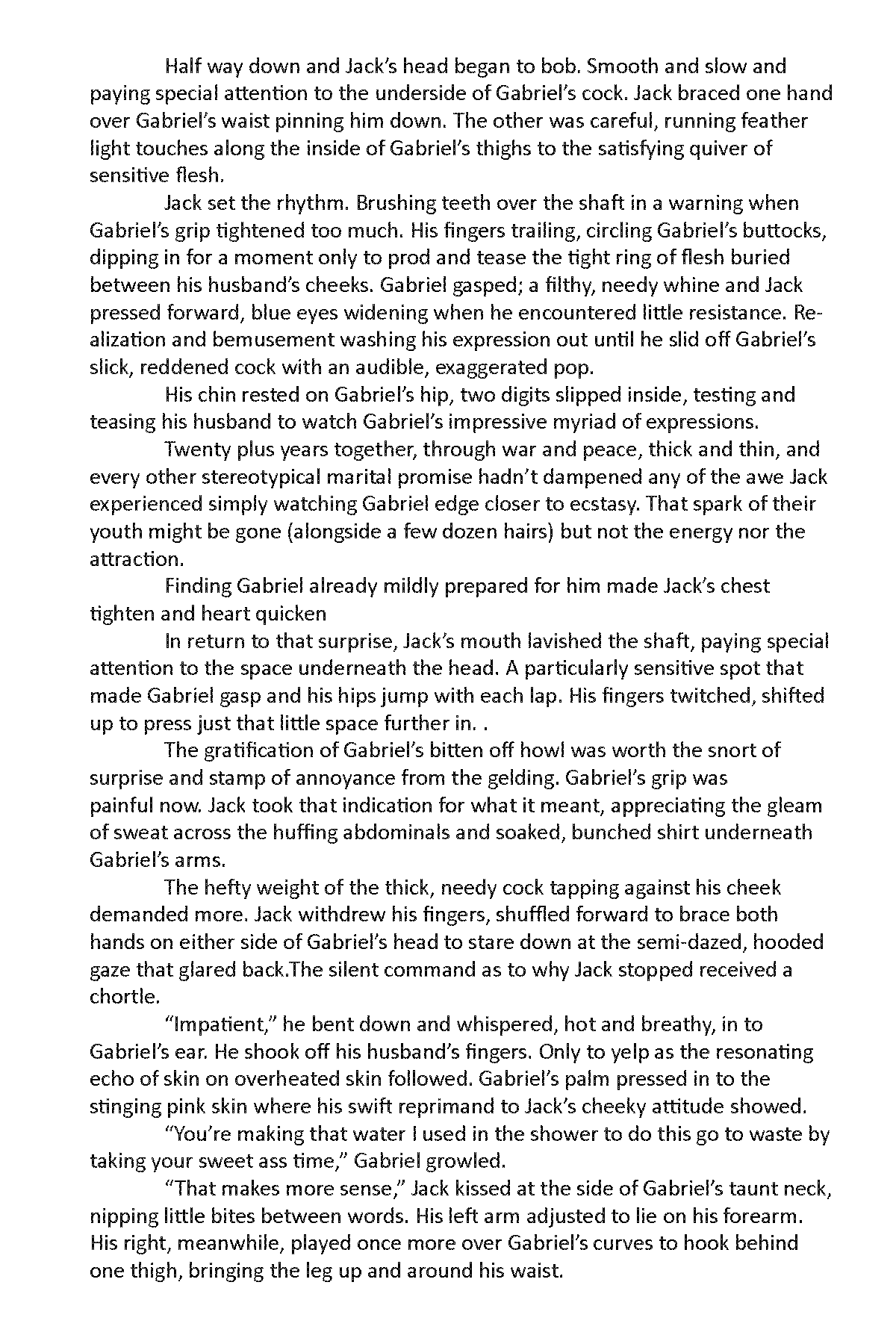 In Another Life: An R-18 Gabe & Jack Zine page 11 full