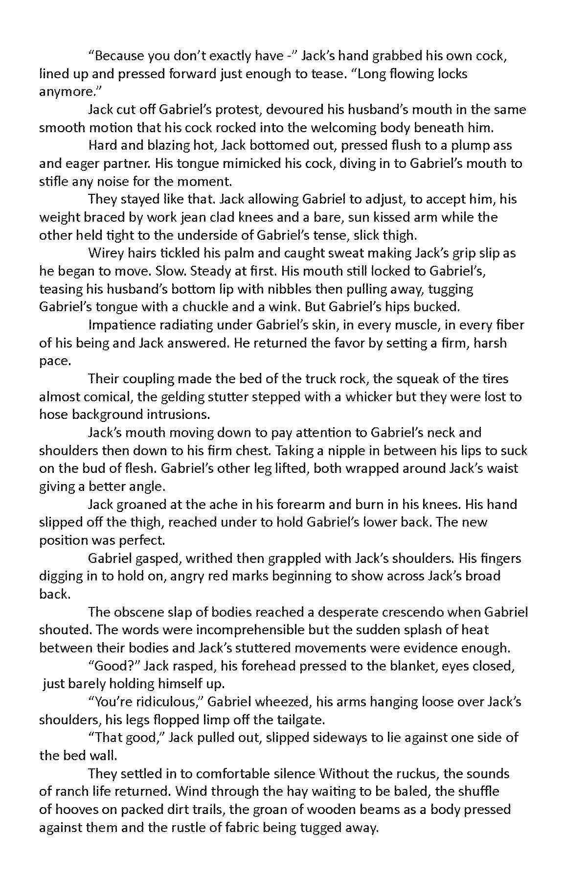 In Another Life: An R-18 Gabe & Jack Zine page 12 full
