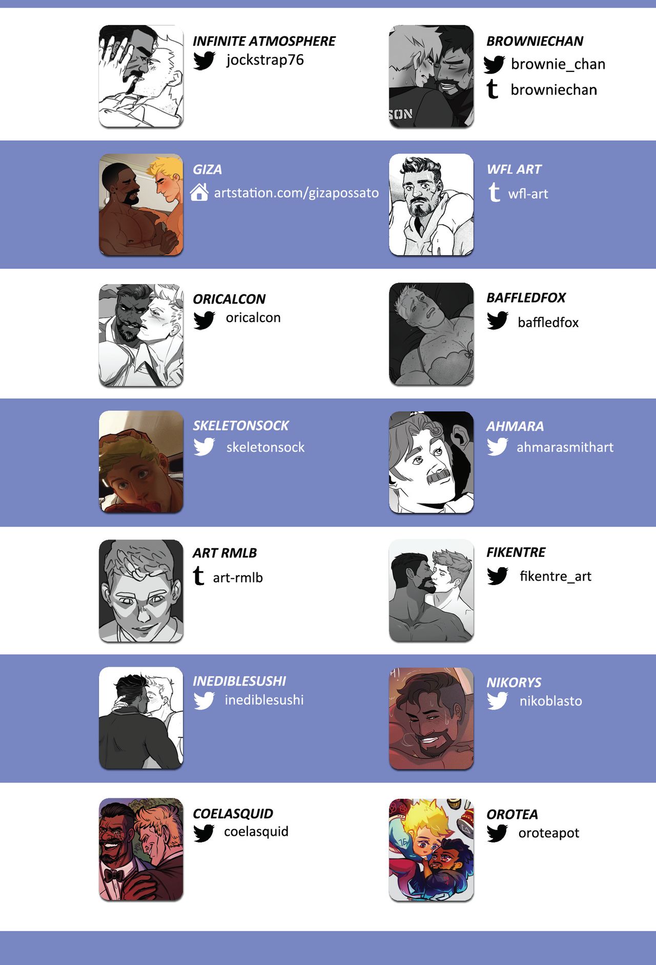 In Another Life: An R-18 Gabe & Jack Zine page 5 full