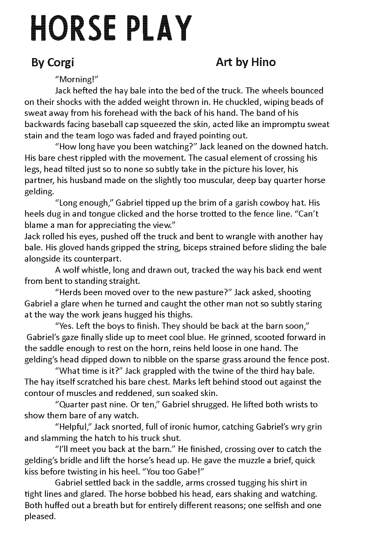 In Another Life: An R-18 Gabe & Jack Zine page 8 full