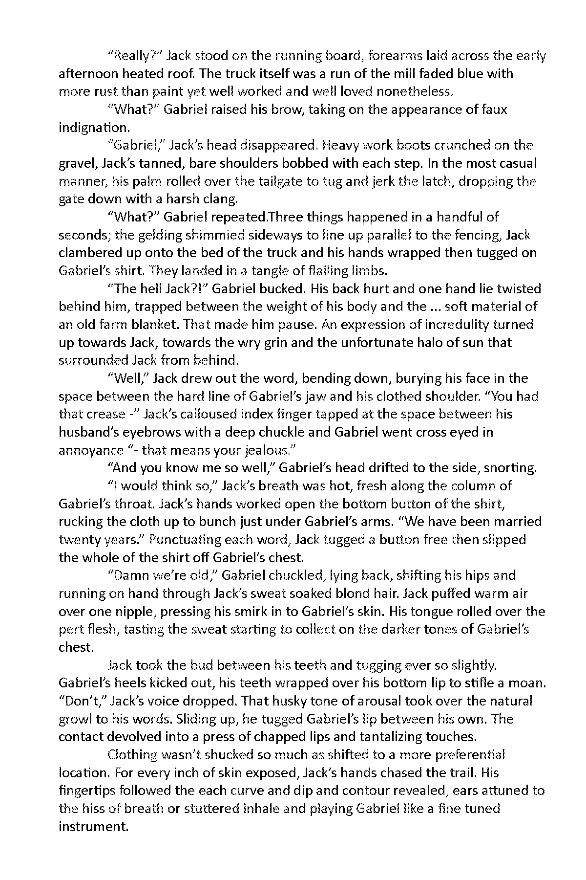 In Another Life: An R-18 Gabe & Jack Zine page 9 full