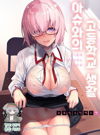 (C96) [Yurutto Pocket (Untue)] Mash to Koukou Seikatsu Seifuku Hatsu Ecchi Hen | 마슈와의 고등학교 생활 교복입고 첫 섹스편 (Fate/Grand Order) [Korean] [팀☆데레마스] cover