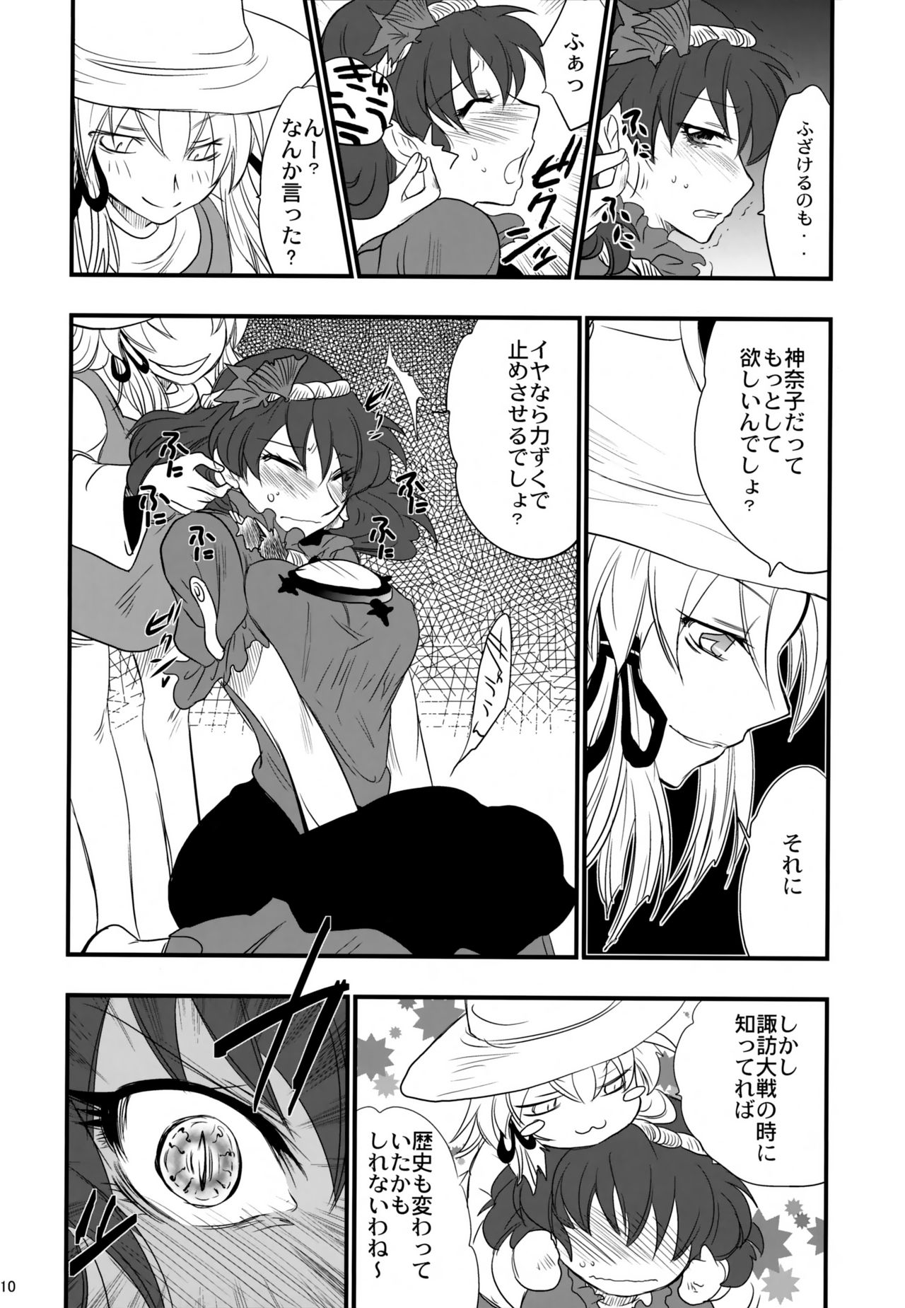 Yasaka Kanako no Junan page 9 full