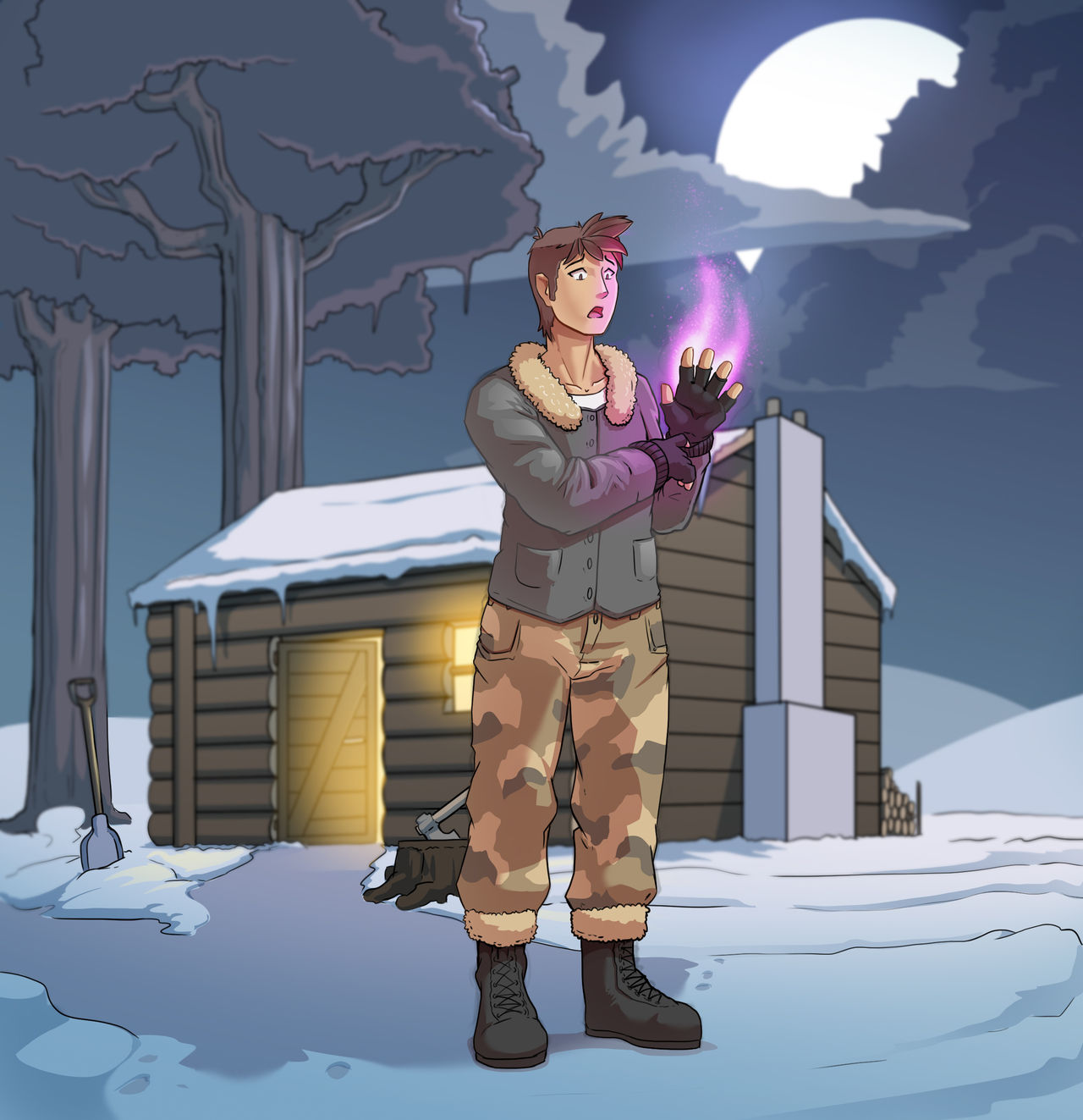 A magical winter night page 1 full