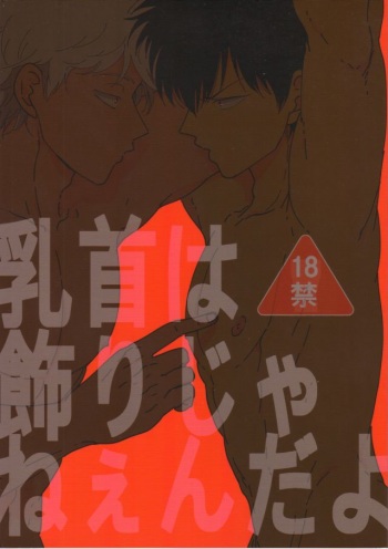 (C85) [Paraiso (Harada)] Chikubi wa Kazari Janee nda yo (Gintama) cover