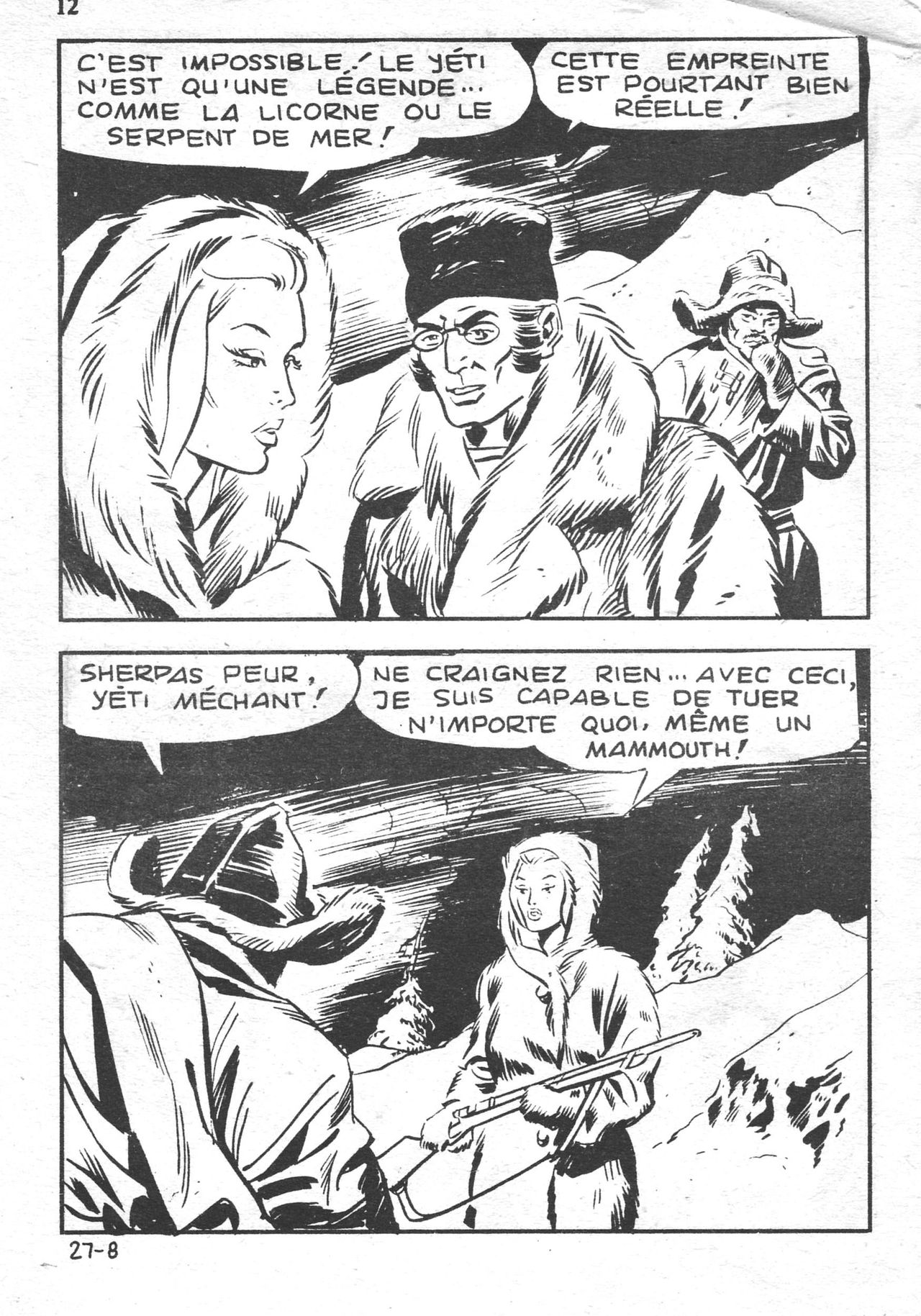 Jacula T027 - L'Abominable Homme des Neiges page 10 full