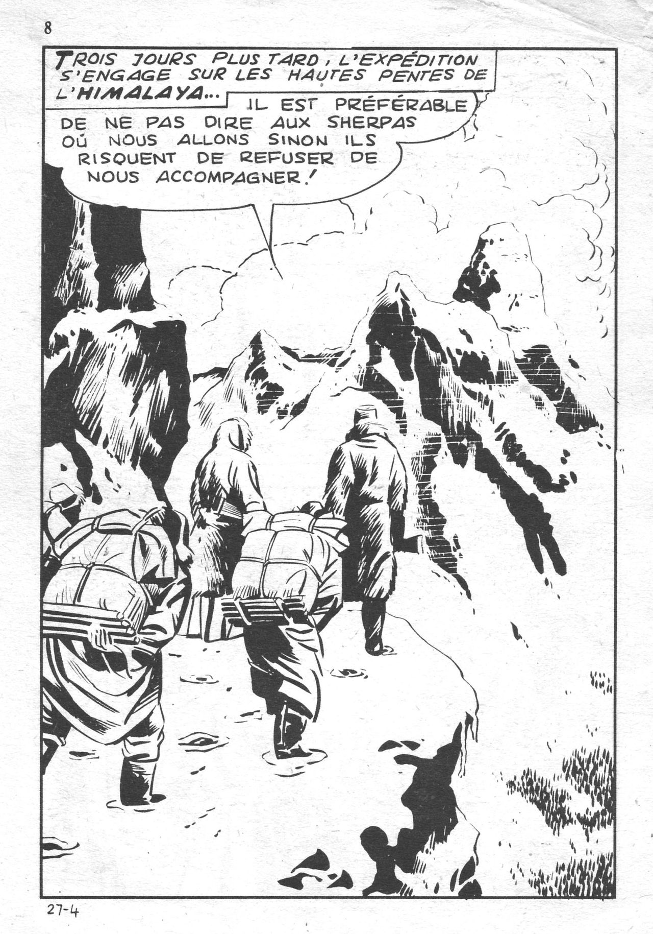 Jacula T027 - L'Abominable Homme des Neiges page 6 full