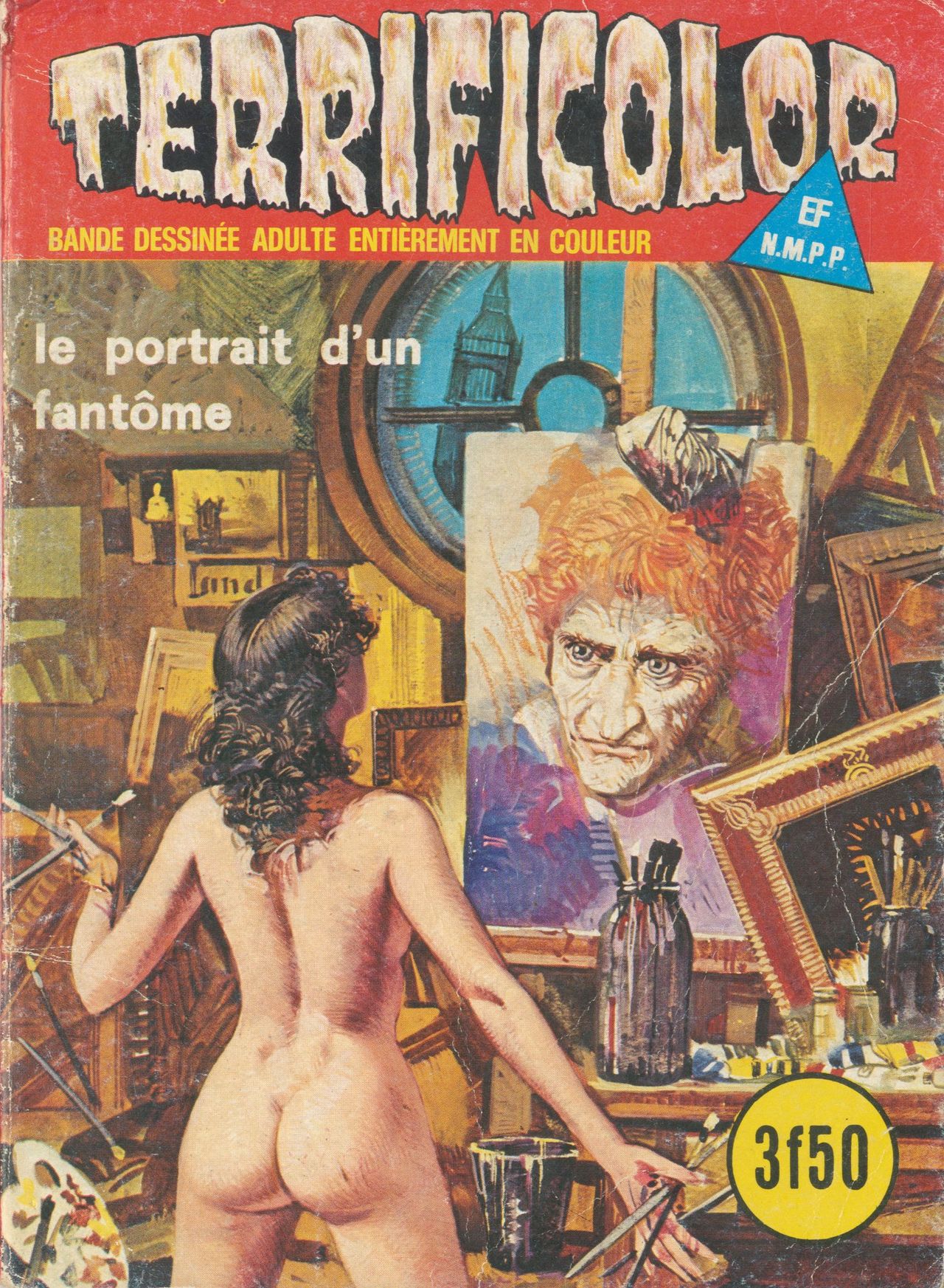Elvifrance - Terrificolor - T37 - Le Portrait d'un Fantôme page 1 full