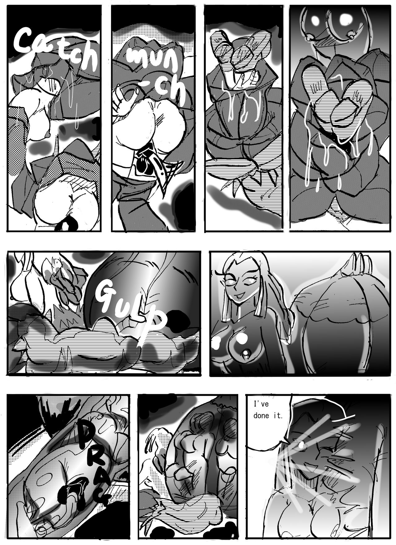 Flower vore "Human and plant heterosexual ra*e and seed bed" page 11 full