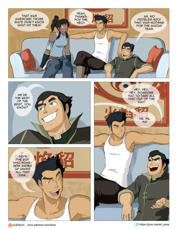 [Area] Intimate Meeting [the legend of korra](ongoing) cover