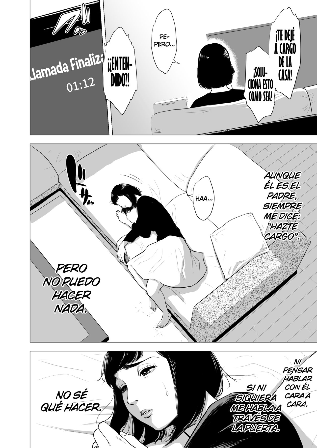 Haha no Tsutome ~Hikikomori Musuko no Seishori Dougu~ | El Deber de una Madre ~El Juguete Sexual de mi Hijo Encerrado~ page 5 full