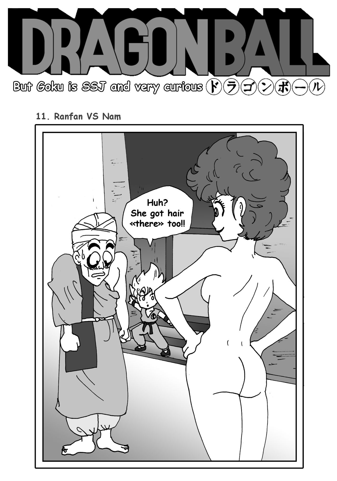 Dragon Ball but Goku is SSJ and very curious page 11 full