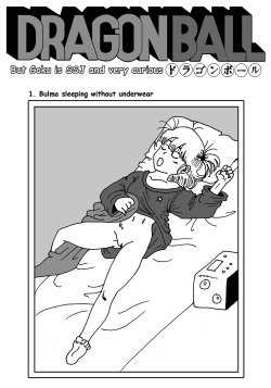 Dragon Ball but Goku is SSJ and very curious