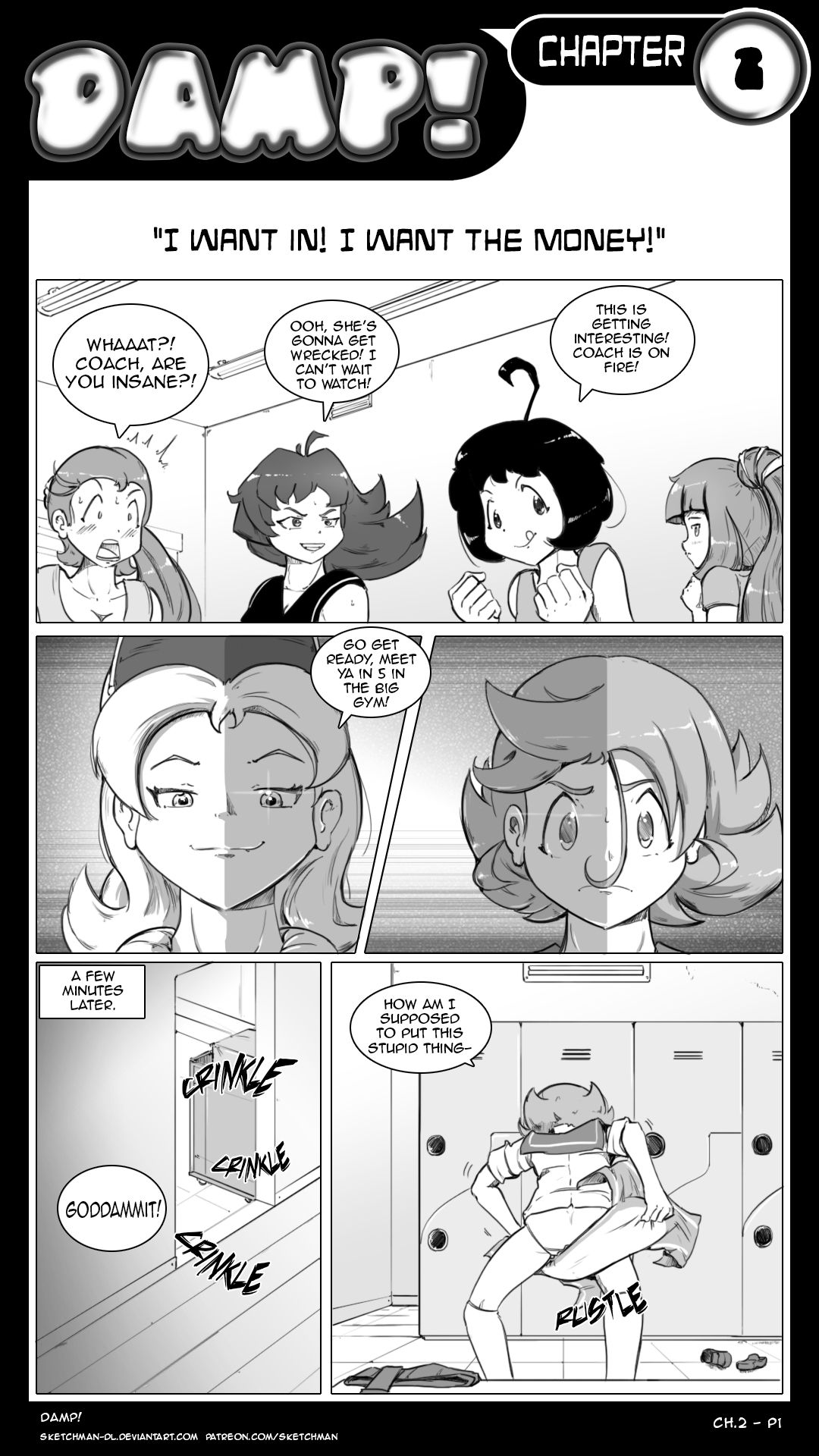 DAMP! chapter 2 page 1 full