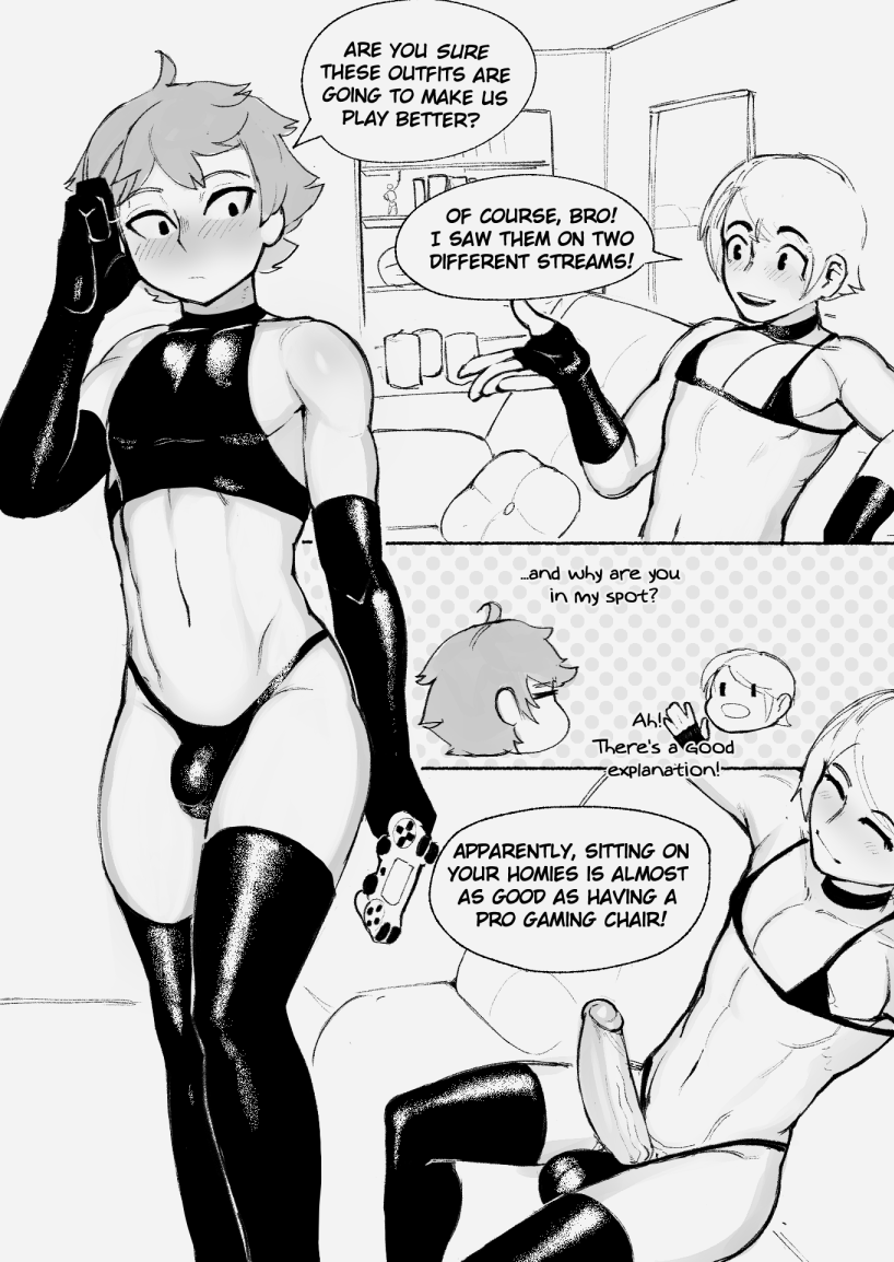 Gamer Boys page 1 full