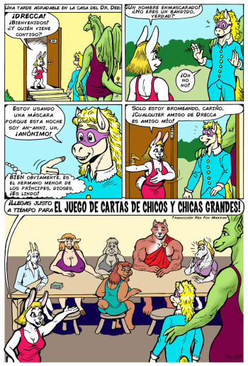 [Karno] Juego de Cartas de Chicas y Chicos Grandes [Spanish] [Red Fox Makkan] cover