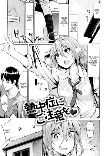 [Moketa] Necchuushou ni Gochuui o | Beware of Heat Stroke (Hoshigari Kanojo) [Spanish] cover