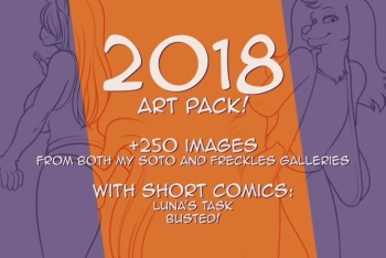 [Freckles] 2018 Art Pack cover