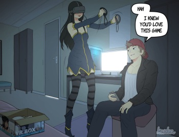 [Lewdua] VR Game - Alice and Natasha cover