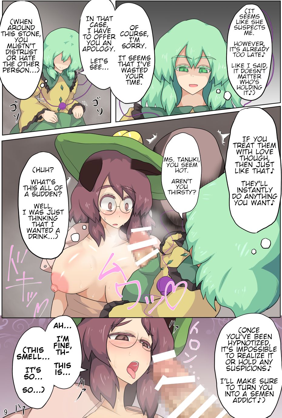 Hangeki Kinshi! "Hai. Watashi wa Anata no Aigangu" | No Counterattack! "Yes. I am your plaything." page 10 full