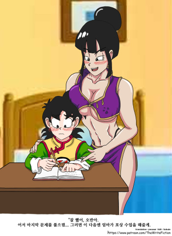[TheWriteFiction] Chi-Chi needs a favour (Dragon Ball Z) [Korean] [Coloured] cover
